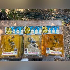 The Hanson Brothers action figures (Set of 3)